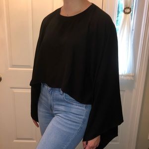 ✨3/$15✨Flowy Black Blouse